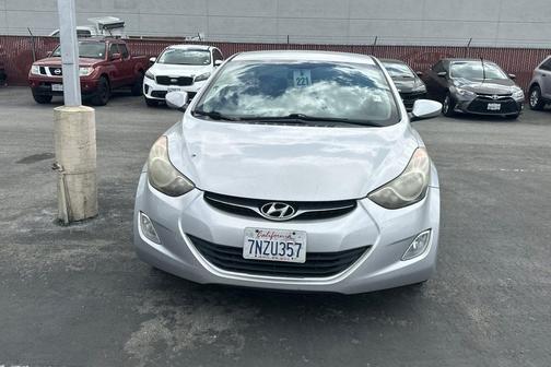 Shimmering Air Silver 2012 Hyundai ELANTRA GLS