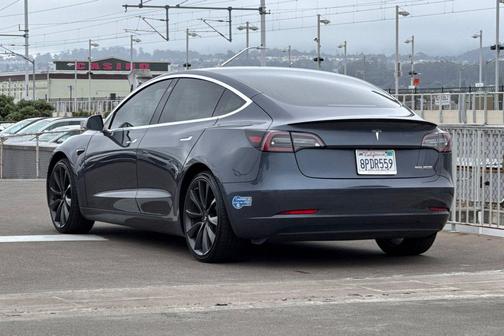 Midnight Silver Metallic 2020 Tesla Model 3 Performance