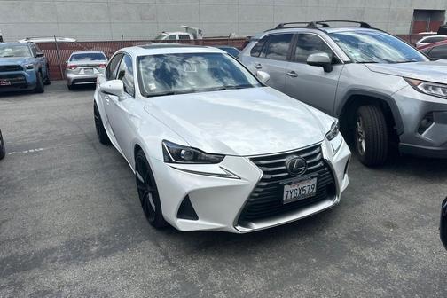 White 2017 Lexus IS 200t Base