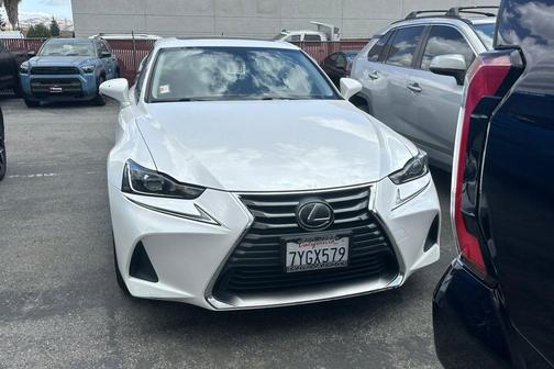 White 2017 Lexus IS 200t Base