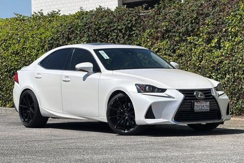 White 2017 Lexus IS 200t Base