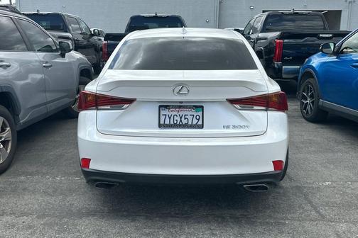 White 2017 Lexus IS 200t Base