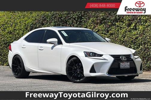 White 2017 Lexus IS 200t Base
