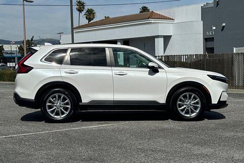 Platinum White Pearl 2025 Honda CR-V EX-L 2WD