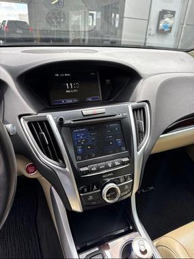 Basque Red Pearl II 2015 Acura TLX V6 Tech