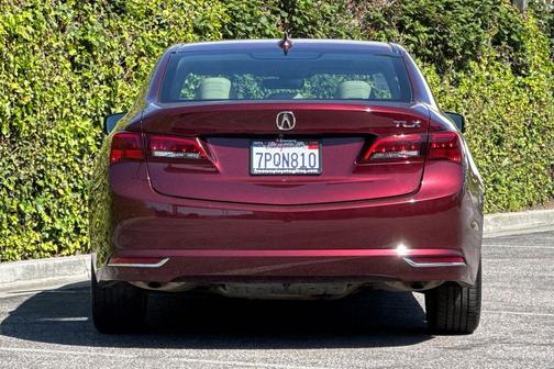 Basque Red Pearl II 2015 Acura TLX V6 Tech