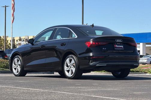 Black 2024 Audi A3 Premium