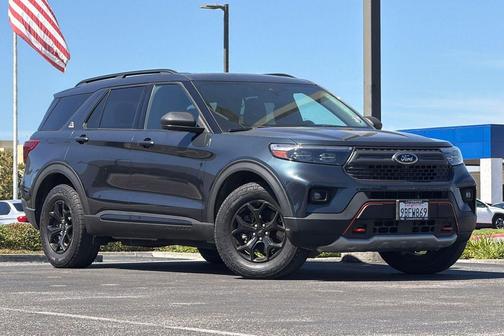 Stone Blue Metallic 2022 Ford Explorer Timberline