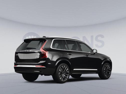 Onyx Black Metallic 2026 Volvo XC90 Plug-In Hybrid Plus, T8 AWD, Electric/Gasoline, Bright, 6 Seats