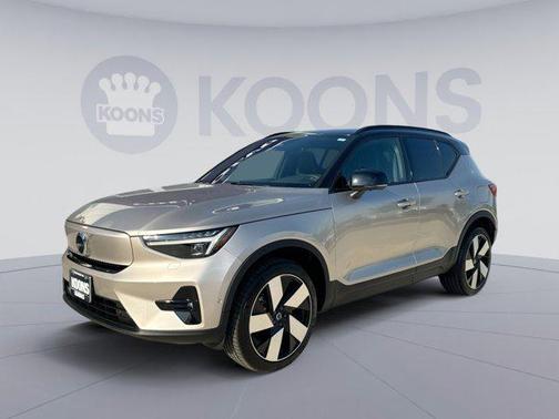 Bright Dusk Metallic 2023 Volvo XC40 Recharge Pure Electric Twin Ultimate