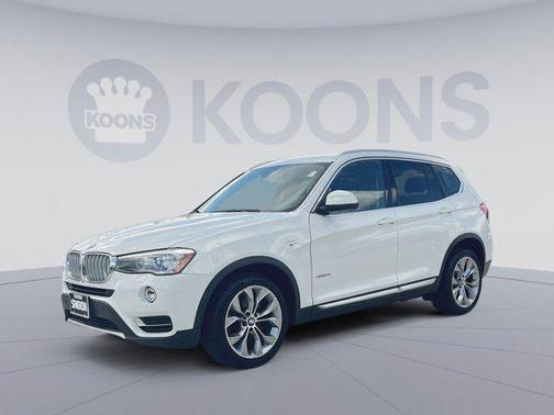 Alpine White 2017 BMW X3 xDrive35i