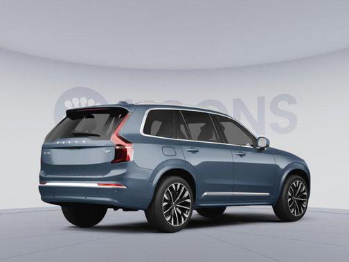 Denim Blue Metallic 2026 Volvo XC90 Plug-In Hybrid Ultra Dark Theme, T8 AWD, Electric/Gasoline, 7 Seats
