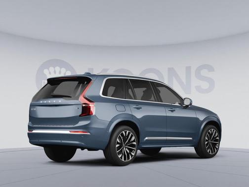 Denim Blue Metallic 2026 Volvo XC90 Ultra, B6 AWD Gas (mild hybrid), Gasoline, Bright, 7 Seats