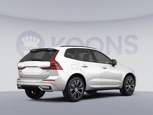 Crystal White Metallic 2023 Volvo XC60 B5 Ultimate Dark Theme