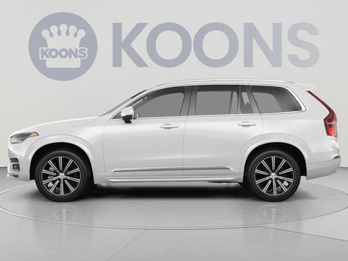 Crystal White Metallic 2024 Volvo XC90 B6 Plus Bright Theme 7-Seater