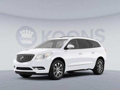 White Frost Tricoat 2018 Buick Enclave Premium