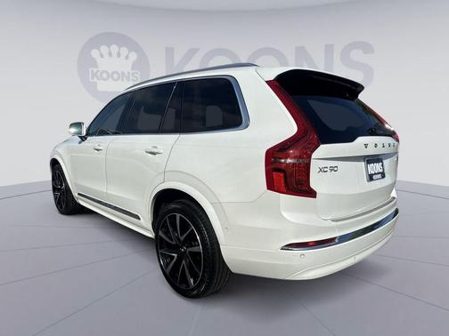Crystal White Metallic 2024 Volvo XC90 B6 Plus Bright Theme 6-Seater