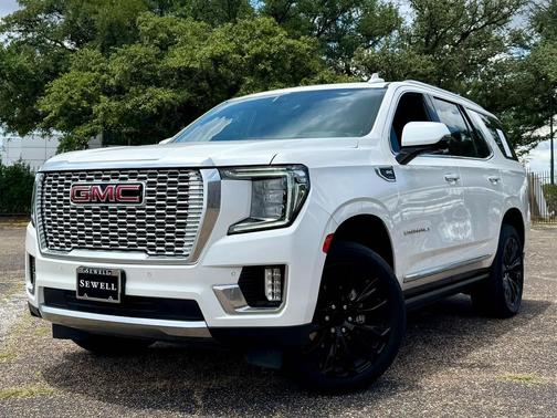 White Frost Tricoat 2022 GMC Yukon Denali