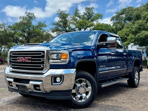 Stone Blue Metallic 2018 GMC Sierra 2500 SLT