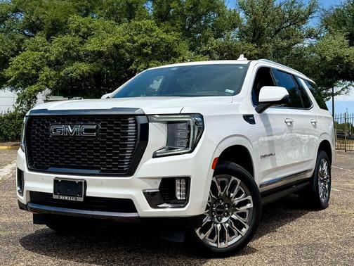 White Frost Tricoat 2023 GMC Yukon Denali Ultimate