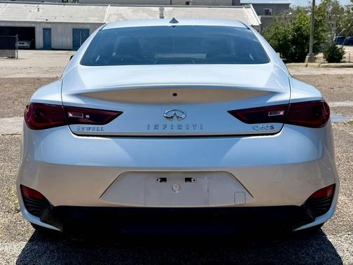 Liquid Platinum 2018 INFINITI Q60 3.0t Red Sport 400
