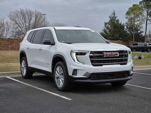 Glacier White Tricoat 2026 GMC Acadia Elevation FWD