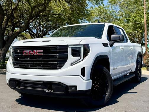 Summit White 2025 GMC Sierra 1500 Elevation