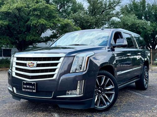 Dark Granite Metallic 2016 Cadillac Escalade ESV Premium