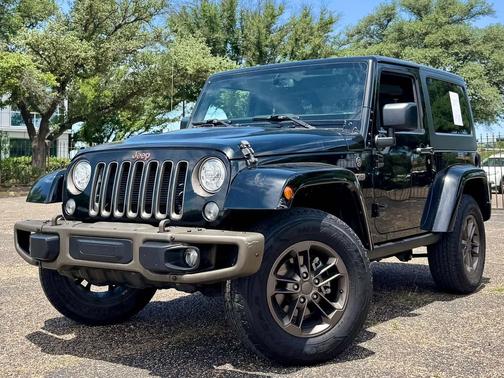 Black Clearcoat 2017 Jeep Wrangler 75th Anniversary Edition 4x4