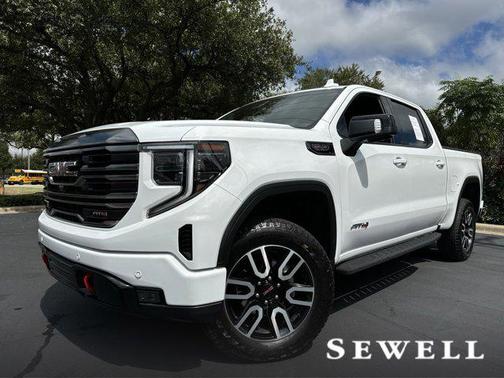 Summit White 2024 GMC Sierra 1500 AT4