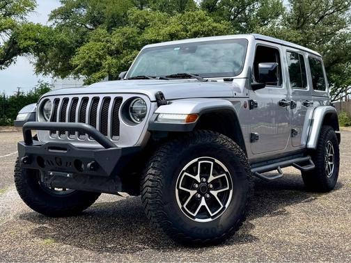Billet Silver Metallic Clearcoat 2020 Jeep Wrangler Unlimited Rubicon