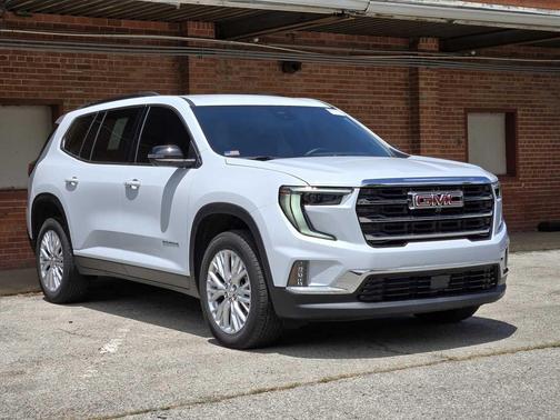 Glacier White Tricoat 2026 GMC Acadia Elevation FWD