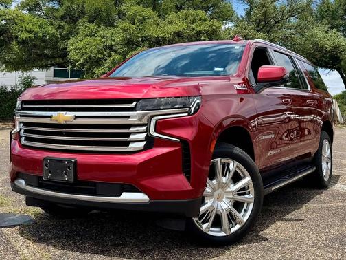 Cherry Red Tintcoat 2021 Chevrolet Suburban 4WD High Country