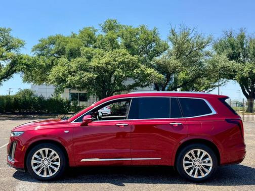 Radiant Red Tintcoat 2024 Cadillac XT6 Premium Luxury FWD