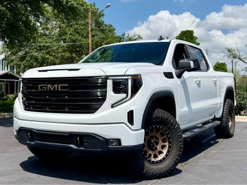 Summit White 2022 GMC Sierra 1500 Elevation