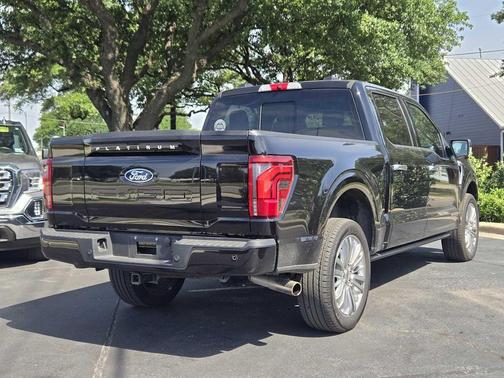 Agate Black Metallic 2025 Ford F-150 Platinum