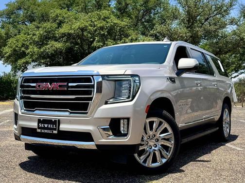 Pearl Beige Metallic 2021 GMC Yukon XL SLT