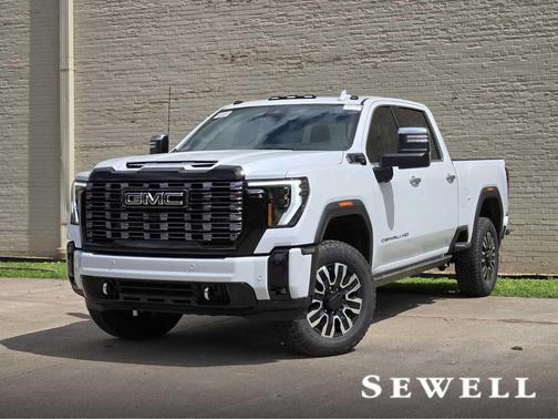 Glacier White Tricoat 2026 GMC Sierra 2500 Denali Ultimate