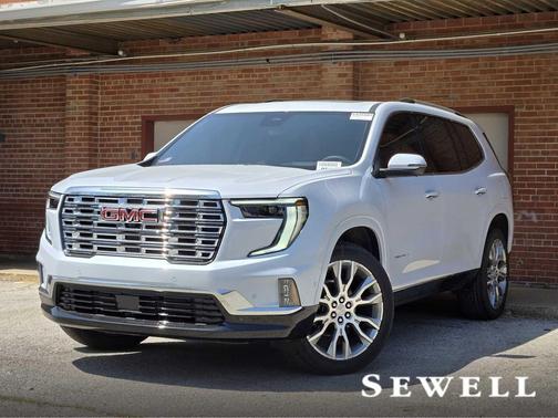 Glacier White Tricoat 2026 GMC Acadia Denali