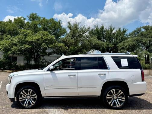White Frost Tricoat 2018 GMC Yukon Denali