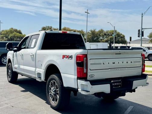 Star White Metallic Tri-Coat 2024 Ford F-250 Limited