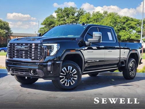 Onyx Black 2024 GMC Sierra 2500 Denali Ultimate