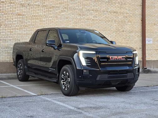 Onyx Black 2026 GMC Sierra EV Extended Range Elevation