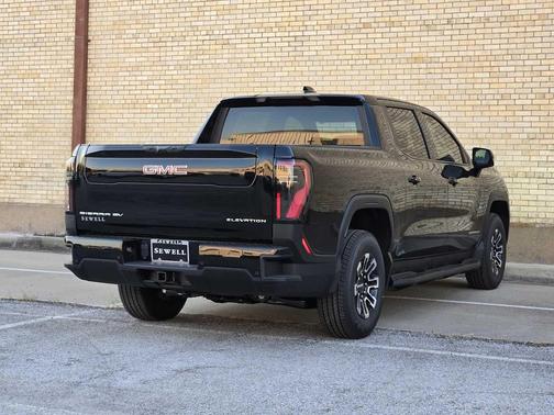Onyx Black 2026 GMC Sierra EV Extended Range Elevation