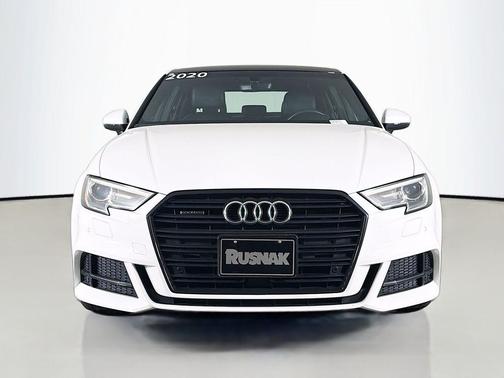 Ibis White 2020 Audi A3 2.0T S line Premium Plus