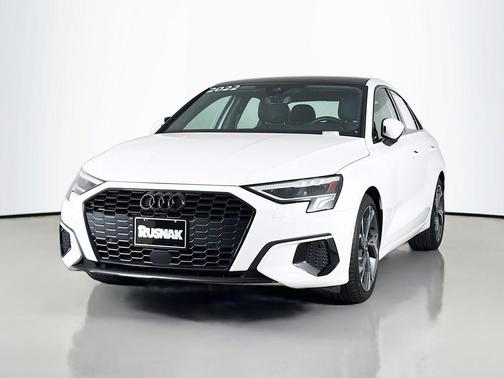 Ibis White 2022 Audi A3 Premium Plus