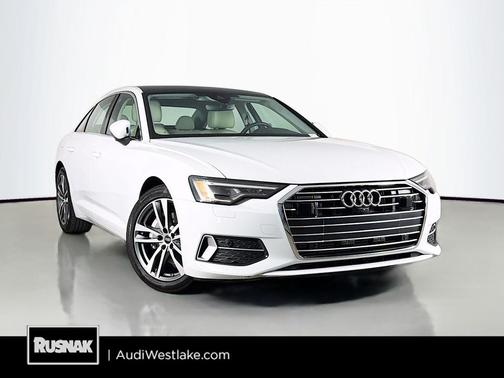 Glacier White Metallic 2023 Audi A6 45 Premium Plus