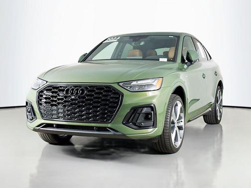 District Green Metallic 2023 Audi Q5 45 S line Premium Plus