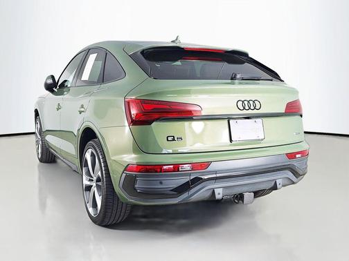 District Green Metallic 2023 Audi Q5 45 S line Premium Plus