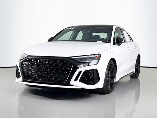 Glacier White Metallic 2022 Audi RS 3 TFSI quattro S tronic